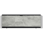 Фронтальная панель Alavann Rita Black 150 серый бетон