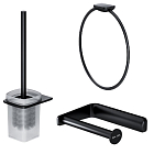 Набор аксессуаров AM.PM Inspire 2.0 AK50T1103B из 3 предметов черный матовый