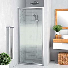 Душевая дверь в нишу Roth Lega Line LLDO1 100*80*195 с узором с поддоном