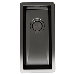 Кухонная мойка Санприз Arno SZ2022BL 22*44 оружейная сталь