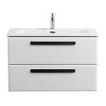 Тумба с раковиной Cezares Eco-Cer 80 Bianco Opaco (раковина CZR-8073-80) Тумба с раковиной Cezares Eco-Cer 80 Bianco Opaco (раковина CZR-8073-80)