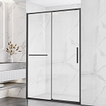 Душевая дверь в нишу Vincea Slim Soft 150*200 с доводчиком профиль вороненая сталь L/R без поддона Душевая дверь в нишу Vincea Slim Soft 150*200 с доводчиком профиль вороненая сталь L/R без поддона