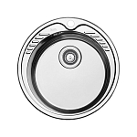 Кухонная мойка Iddis Suno S SUN51S0i77S D510 нерж. сталь, шелк с сифоном Кухонная мойка Iddis Suno S SUN51S0i77S D510 нерж. сталь, шелк с сифоном