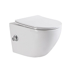 Подвесной унитаз-биде BelBagno Uno BB3105CHR-BS/SC 36,5*49 безободковый со смесителем и крышкой-сиденьем микролифт Подвесной унитаз-биде BelBagno Uno BB3105CHR-BS/SC 36,5*49 безободковый со смесителем и крышкой-сиденьем микролифт