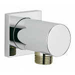 Шланговое подключение Grohe Rainshower 27076000 с квадратной розеткой Шланговое подключение Grohe Rainshower 27076000 с квадратной розеткой