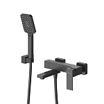 Смеситель Cezares Slider SLIDER-VD-NOP для ванны и душа черный матовый Смеситель Cezares Slider SLIDER-VD-NOP для ванны и душа черный матовый