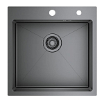 Кухонная мойка Raglo R700.5050.09 50*50 графит Кухонная мойка Raglo R700.5050.09 50*50 графит