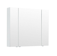 Зеркало-шкаф Aquanet Алвита New 100 белый матовый L/R