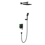 Душевой комплект Timo Torne SX-4319/03SM черный матовый Душевой комплект Timo Torne SX-4319/03SM черный матовый