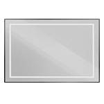 Зеркало BelBagno Kraft SPC-KRAFT-1200-800-SENS-NERO 120*80 черное с Led-подсветкой