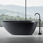 Ванна из искусственного камня ABBER Dortmund AM9911B 170х75 черная Ванна из искусственного камня ABBER Dortmund AM9911B 170х75 черная