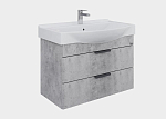 Тумба под раковину Onika Девис 80 бетон чикаго Тумба под раковину Onika Девис 80 бетон чикаго