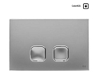 Клавиша смыва Oli Plain 70828 хром матовый Клавиша смыва Oli Plain 70828 хром матовый