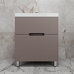 Тумба под раковину Style Line Матис 70 напольная тауп темный