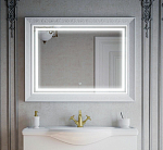 Зеркало Corozo Классика 120*80 с led-подсветкой, сенсорным выключателем и диммером Зеркало Corozo Классика 120*80 с led-подсветкой, сенсорным выключателем и диммером