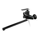 Смеситель Haiba HB22548-7 универсальный черный матовый Смеситель Haiba HB22548-7 универсальный черный матовый