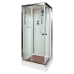 Душевая кабина Deto K408S 80х80х220 с электрикой Душевая кабина Deto K408S 80х80х220 с электрикой