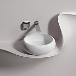 Накладная раковина Ceramicanova Element 36*36 круглая белая матовая Накладная раковина Ceramicanova Element 36*36 круглая белая матовая