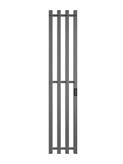 Электрический полотенцесушитель Двин X-4 Plaza Neo 18*120 L/R графит Электрический полотенцесушитель Двин X-4 Plaza Neo 18*120 L/R графит