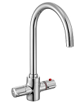Термостат E.C.A. Thermostatic 102108754EX для кухни хром Термостат E.C.A. Thermostatic 102108754EX для кухни хром