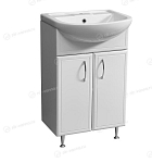 Тумба с раковиной Stella Polar Концепт 50 белый глянец Тумба с раковиной Stella Polar Концепт 50 белый глянец