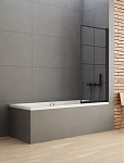 Душевая шторка на ванну New Trendy New Soleo Black P-0047 70*140 L/R Душевая шторка на ванну New Trendy New Soleo Black P-0047 70*140 L/R