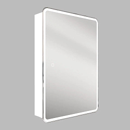 Зеркало-шкаф Style Line Каре 40*80 L/R с Led-подсветкой сенсорный выключатель