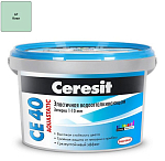 Затирка Ceresit CE40 Aquastatic №67 киви 2кг Затирка Ceresit CE40 Aquastatic №67 киви 2кг